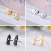Imagen de 304 Acero Inoxidable Galaxia Pendientes Multicolor Astronave Cohete Hueco Post/ Wire Size: (20 gauge), 1 Par