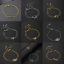 Picture of 304 Stainless Steel Ins Style Ball Chain Multilayer Layered Bracelet Multicolor Geometric 17cm(6 6/8") long