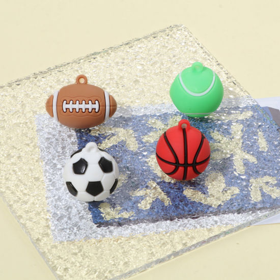 Picture of PVC Sport Ball Pendants 3D