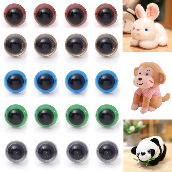 Picture of Plastic DIY Handmade Toy Doll Making Mixed Color Eye