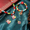 Picture of Zinc Based Alloy Christmas Charms Multicolor Enamel