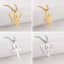 Picture of 304 Stainless Steel Religious Box Chain Necklace Multicolor Ankh Egyptian Cross Hollow 60cm(23 5/8") long