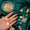 Picture of Zinc Based Alloy Steampunk Pendants Multicolor At Random Gear 4.1x4cm - 0.9cm Dia.