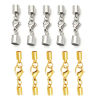 Picture of 304 Stainless Steel Cord End Caps Cylinder Multicolor With Lobster Claw Clasp