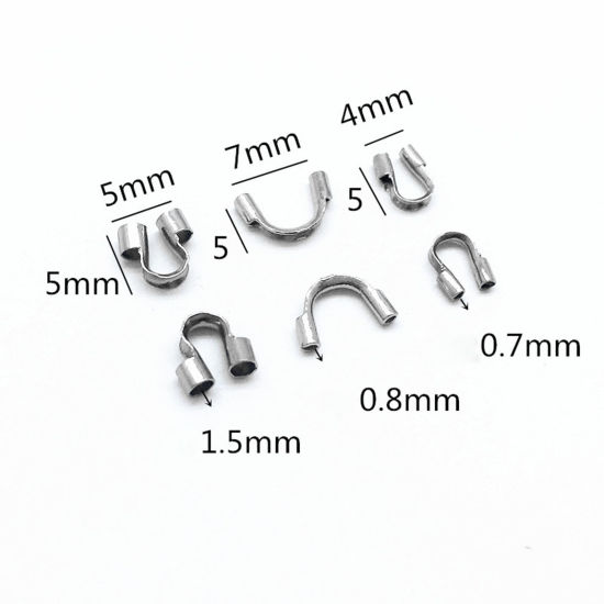 Picture of 316 Stainless Steel Cord Wire Protectors Arched Multicolor