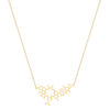 Imagen de 304 Acero Inoxidable Elegante Cable Cadena Cruz Collares Multicolor Célula 45cm longitud, 1 Unidad