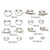 Picture of Iron Based Alloy Cabochon Settings Pin Brooches Findings Silver Tone