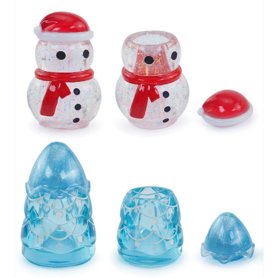 Picture of Silicone Christmas Resin Mold For Jar Making Making White