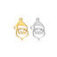 Immagine di 304 Acciaio Inossidabile Charms Babbo Natale Multicolore Filigrana 20mm x 15mm, 5 Pz