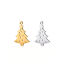 Picture of 304 Stainless Steel Charms Multicolor Christmas Tree Hollow 20mm x 15mm