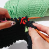 Picture of Plastic Knitting Stitch Markers Spiral At Random Color