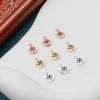 Picture of Zinc Based Alloy Travel Charms Multicolor Round Disc Compass 11.5mm x 8mm