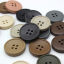 Picture of Resin Sewing Buttons Scrapbooking 4 Holes Round Multicolor