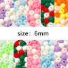 Picture of Acrylic Beads At Random Color Round About 6mm Dia.