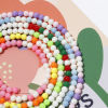 Picture of Acrylic Beads At Random Color Round About 6mm Dia.