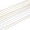 Picture of 10 M Vacuum Plating 304 Stainless Steel Handmade Link Chain For Handmade DIY Jewelry Making Findings Multicolor
