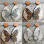 Picture of Natural Wood Insect Earrings Multicolor Irregular Butterfly