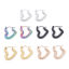 Picture of 316 Stainless Steel Stylish Hoop Earrings Multicolor Heart 20mm x 19mm