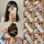 おしゃれ ヘアクリップ 幾何学 多色 透かし 1 セット の画像