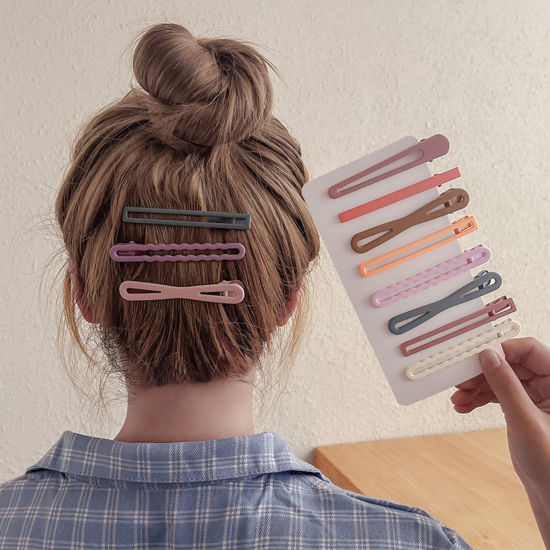 Image de Pinces à Cheveux Élégant Géométrique Multicolore Creux 1 Kit