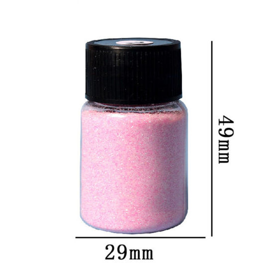 Image de ( 10g ) Matériaux de Remplissage pour Bijoux de Résine en Cristal de Mica Multicolore Brillant Paillettes 1 Pièce