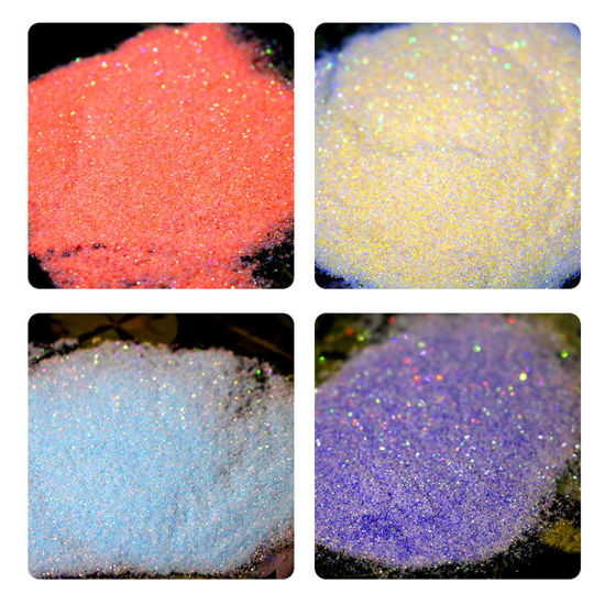 Image de ( 10g ) Matériaux de Remplissage pour Bijoux de Résine en Cristal de Mica Multicolore Brillant Paillettes 1 Pièce