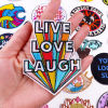 Picture of Polyester Iron On Patches Appliques (With Glue Back) DIY Sewing Craft Clothing Decoration Multicolor Embroidered