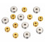 Bild von 304 Stainless Steel Spacer Beads Flat Round 50 PCs