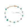 Picture of 304 Stainless Steel Boho Chic Bohemia Bracelets Gold Plated Multicolor Chip Beads 19cm(7 4/8") long