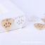Immagine di Lega di Zinco Memoriale dell'animale Charms Cuore Orma di Zampa 10 Pz