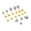 Image de Breloques en 316 Acier Inoxydable Cloches 10 Pcs