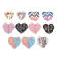 Picture of Zinc Based Alloy Best Friends Pendants Multicolor Heart Enamel
