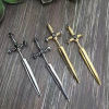 Imagen de Ear Jacket Stud Pendientes Espada 1 Par