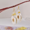 Picture of Silicone Geometry Series Resin Mold For Keychain Necklace Earring Pendant Jewelry DIY Making White 1 Piece
