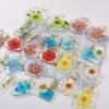 Picture of Silicone Geometry Series Resin Mold For Keychain Necklace Earring Pendant Jewelry DIY Making White 1 Piece