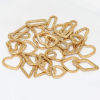 Picture of 304 Stainless Steel Charms Heart Texture
