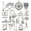 Image de Breloques Bijoux d'Ecole en Alliage de Zinc Argent Vieilli 20 Pcs