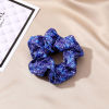 Picture of Nylon Stylish Ponytail Holder Hair Ties Band Scrunchies Multicolor Evil Eye Elastic