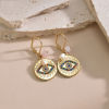 Picture of Eco-friendly Retro Stylish 14K Real Gold Plated 304 Stainless Steel Geometric Earrings For Women