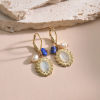 Picture of Eco-friendly Retro Stylish 14K Real Gold Plated 304 Stainless Steel Geometric Earrings For Women