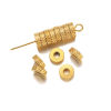 Picture of 304 Stainless Steel Beads Flat Round 6mm x 2mm