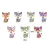 Picture of Zinc Based Alloy Pendants Gold Plated Multicolor Cat Animal Enamel 3cm x 2cm