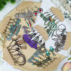 Picture of Ethnic Earrings Multicolor Tassel Drop