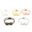 Bild von Messing Cabochon Settings Armband Findings Bunt 19.5cm long, 1 Stück
