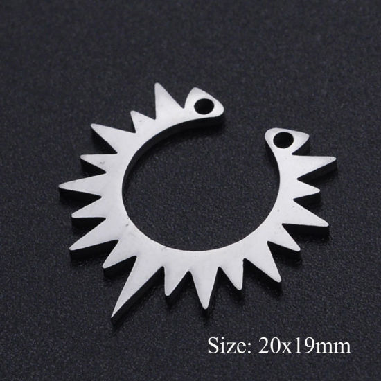 Imagen de 201 Acero Inoxidable Conectores Sol Multicolor 20mm x 19mm, 1 Unidad