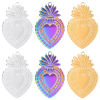 Picture of 304 Stainless Steel Charms Multicolor Strawberry Fruit 30mm x 19mm