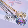 Bild von 304 Edelstahl Charms Sonne Bunt 28mm x 26mm, 1 Stück