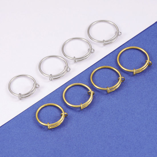 Picture of 304 Stainless Steel Expandable Rings Multicolor
