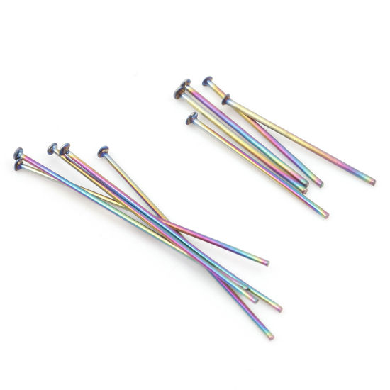 Picture of Stainless Steel Head Pins Multicolor