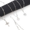 Picture of 304 Stainless Steel Link Cable Chain Oval Silver Tone